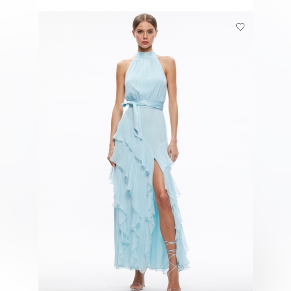 Alice + Olivia Long Flowing Gown Size 10 - NWT - Picture 8 of 11